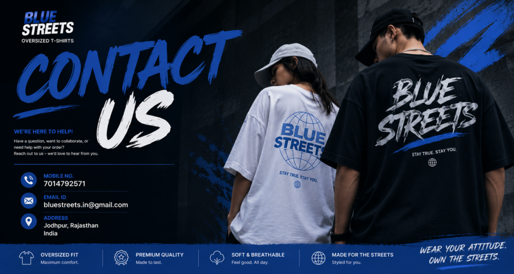 Contact - bluestreets.in